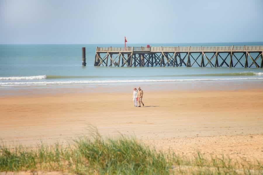 Plage Saint-Jean-de-Monts proche du camping